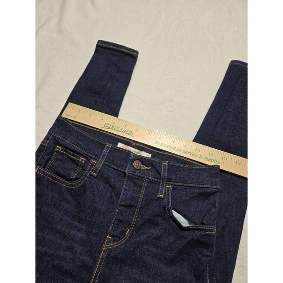 Levi's Women's Skinny Jeans - Dark Blue - Picture 10 of 13
